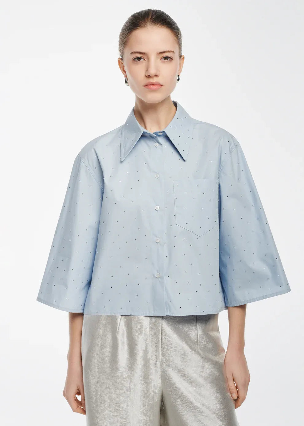 XIA Poplin - Blauw