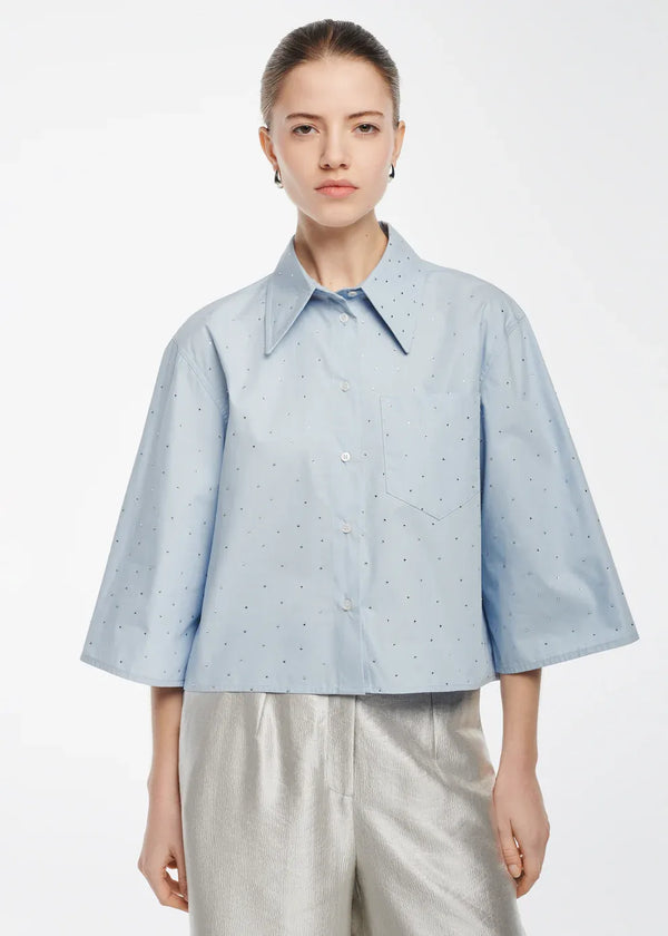 XIA Poplin - Blauw