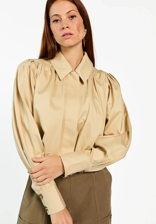 Blouse - Bruin