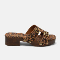 Aria clog low heel mules - Multi