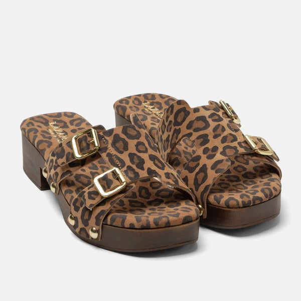 Aria clog low heel mules - Multi