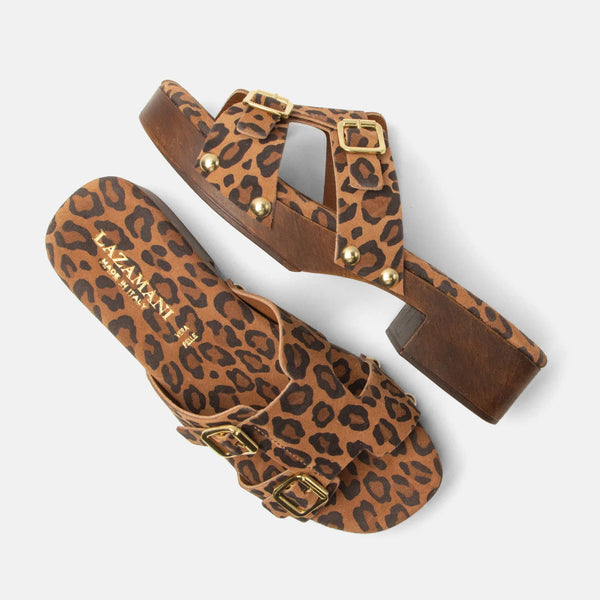 Aria clog low heel mules - Multi