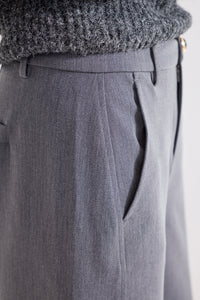 Tailored Barrel-Fit Trousers
