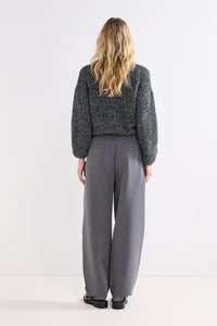 Tailored Barrel-Fit Trousers