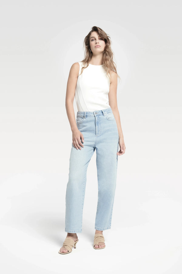 Bella - Baggy Jeans - Blauw