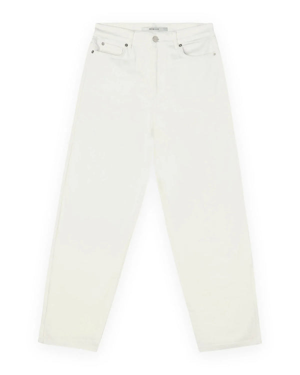 Bella - Colored Baggy Jeans - Wit