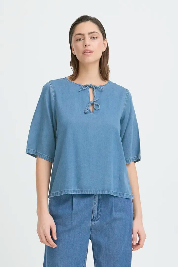 PZBLAIR Blouse - Blauw