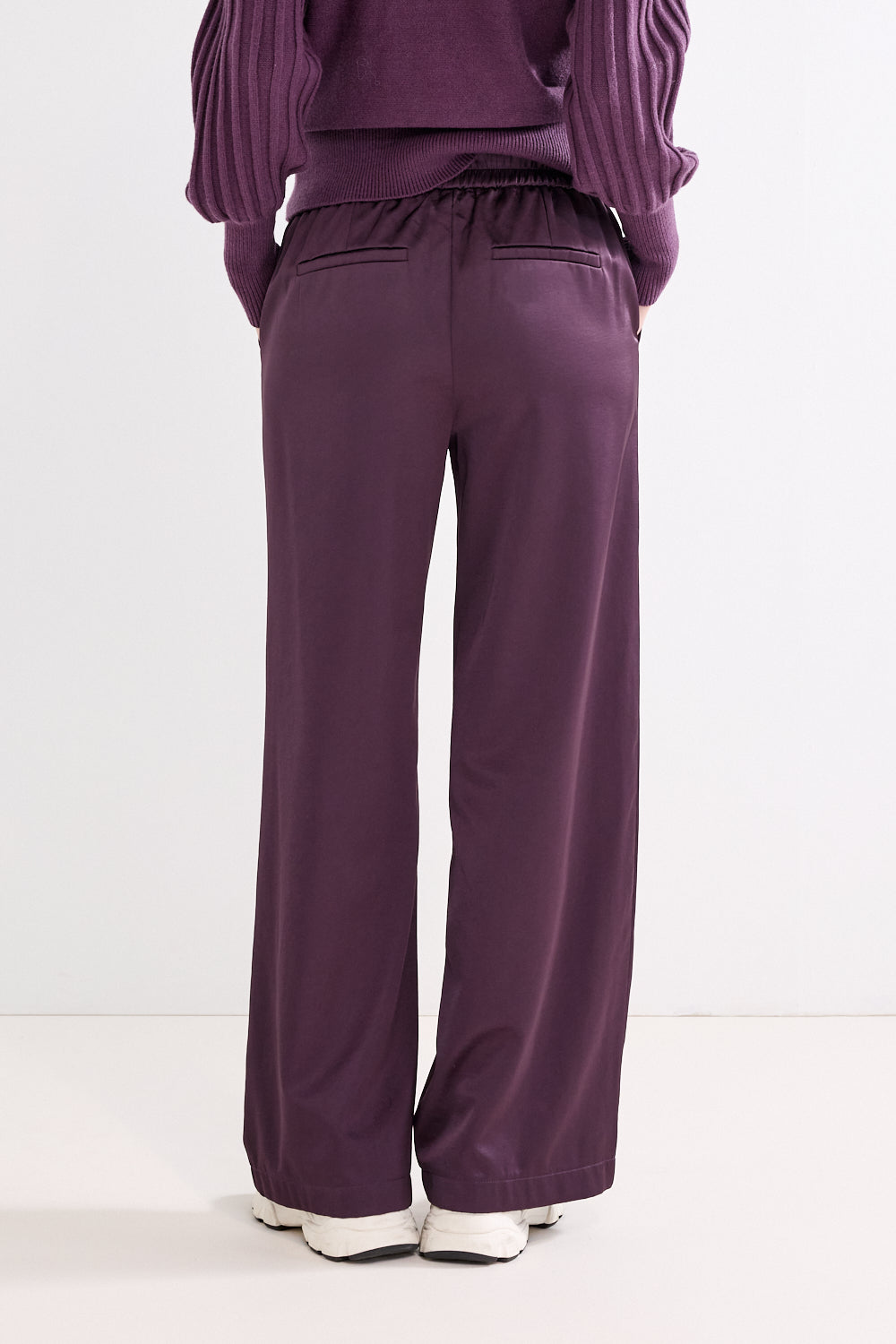 Trousers Bonded Satin
