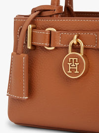 American icon micro tote leather - Bruin