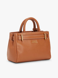American icon micro tote leather - Bruin