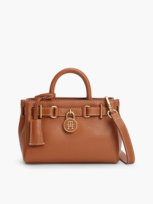 American icon micro tote leather - Bruin