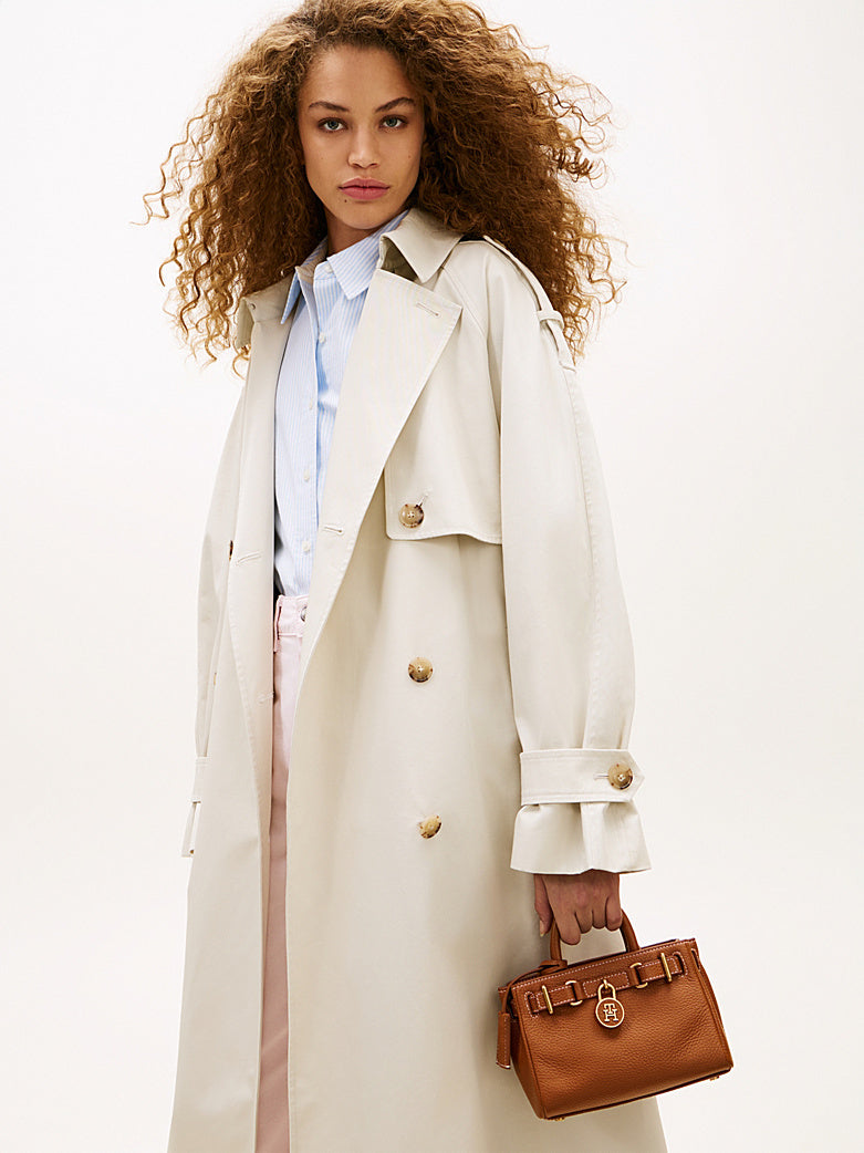 American icon micro tote leather - Bruin