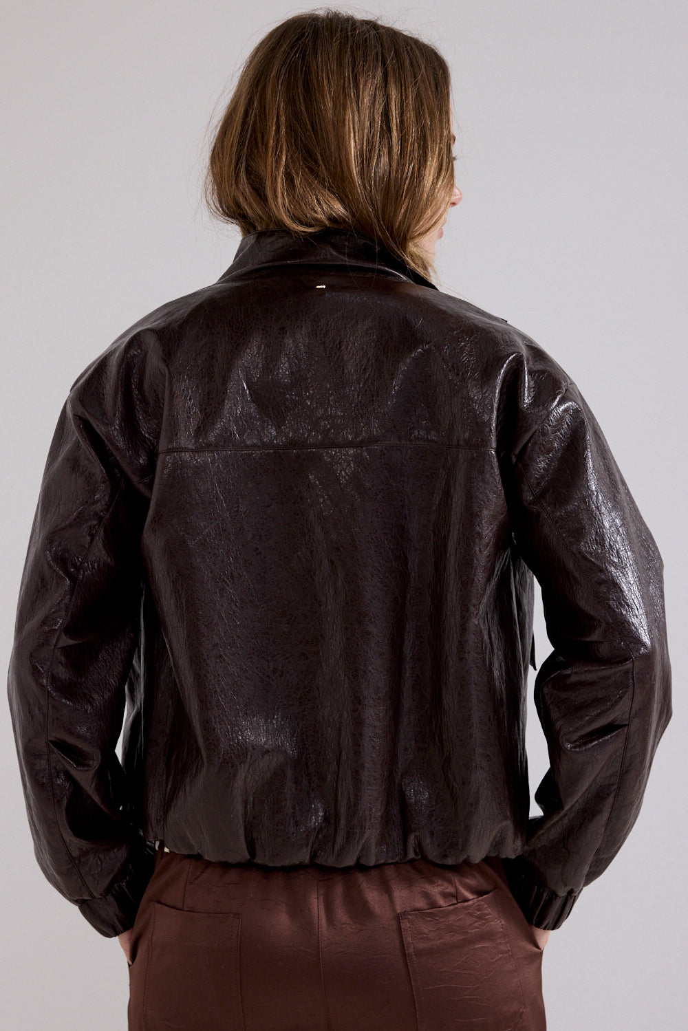 Cracked PU Jacket