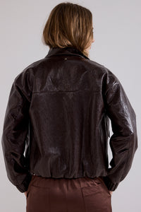 Cracked PU Jacket