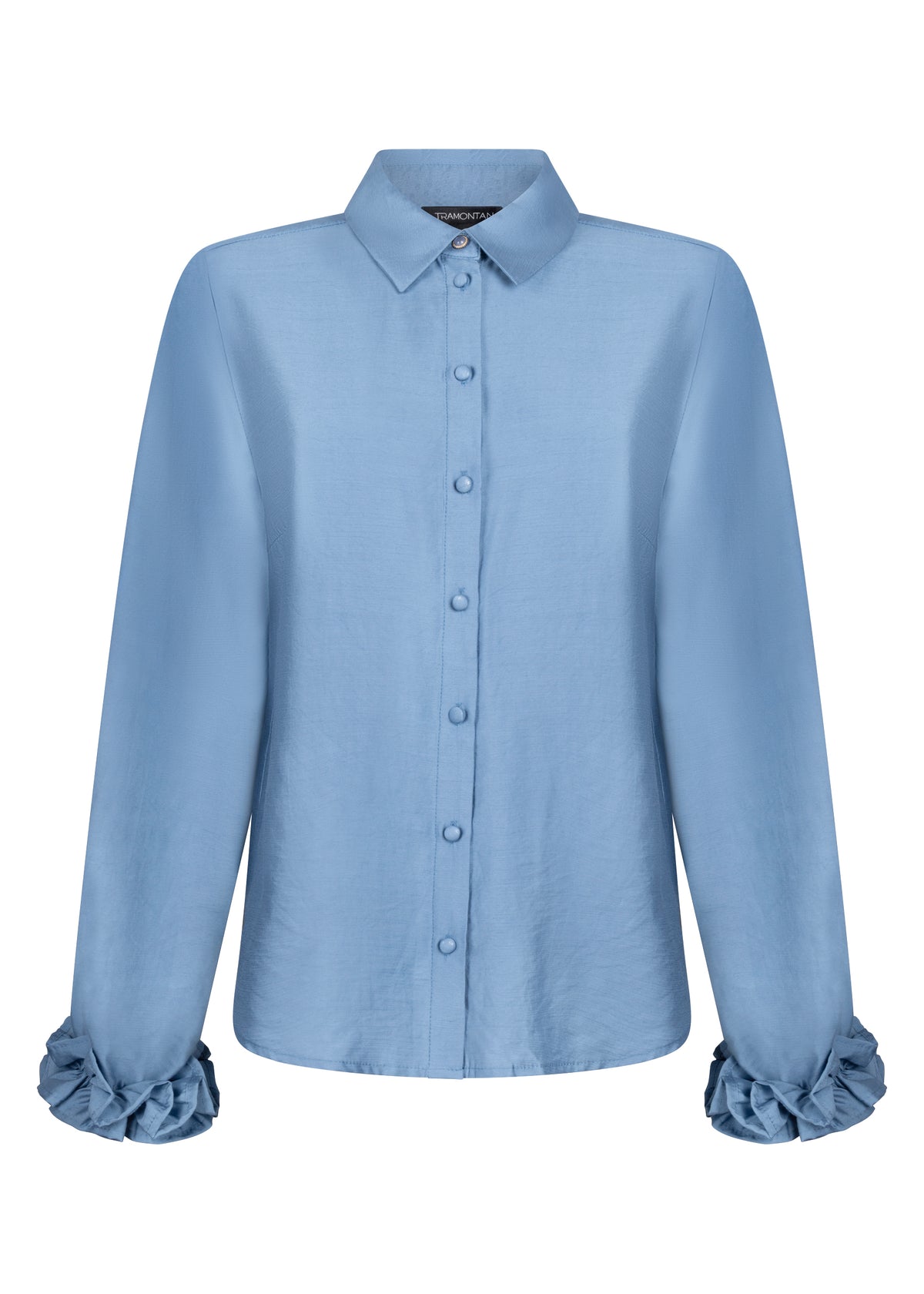 Blouse Ruffled Cuffs