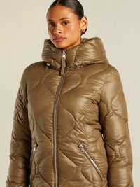 DARLA coat - Bruin
