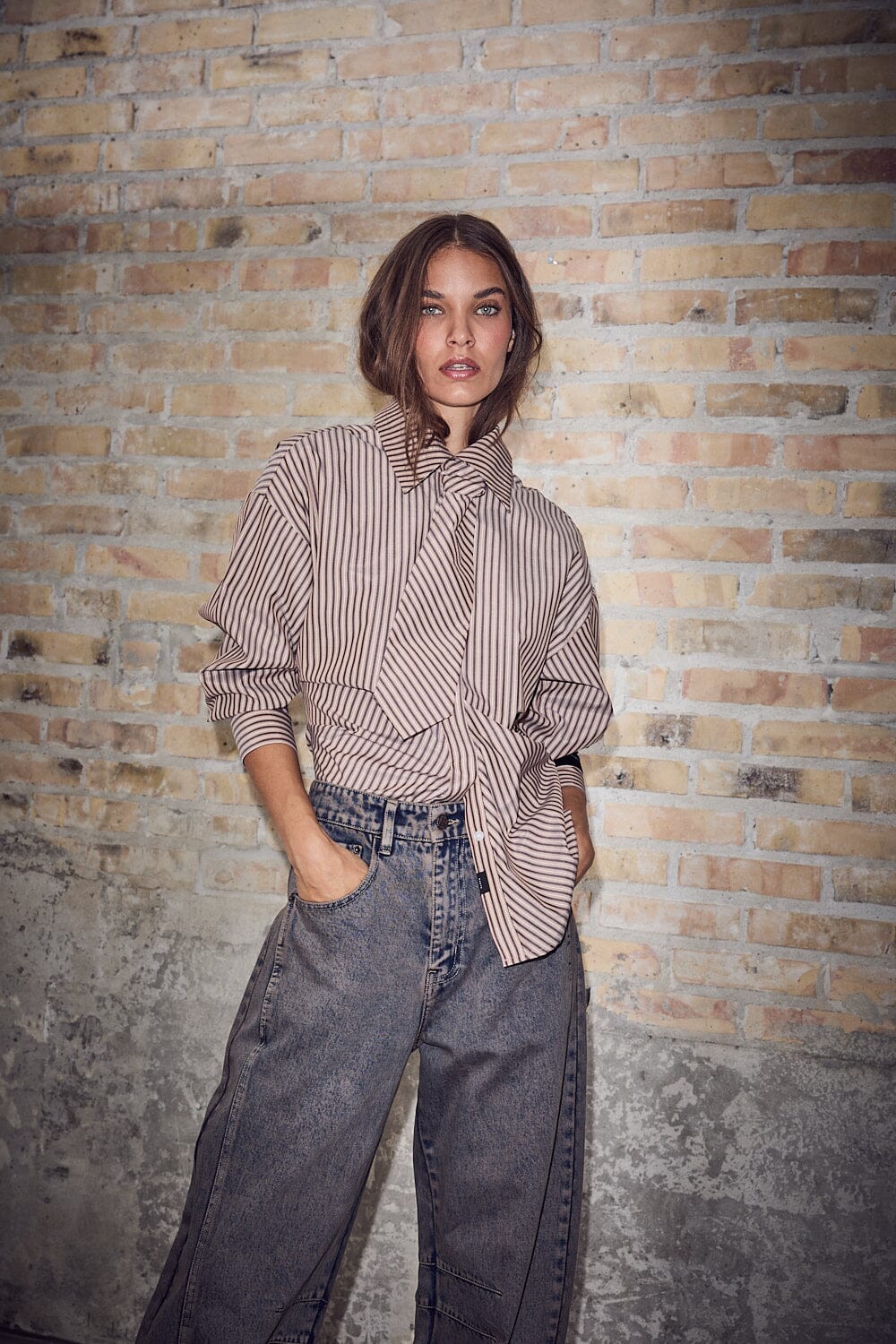 Drew Barrel Panel Tall Jeans