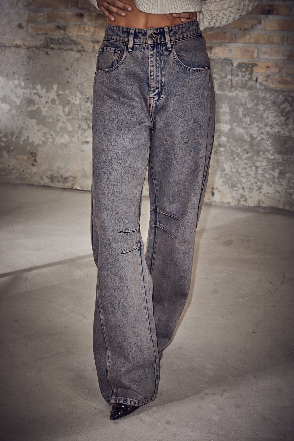 Drew Barrel Panel Tall Jeans