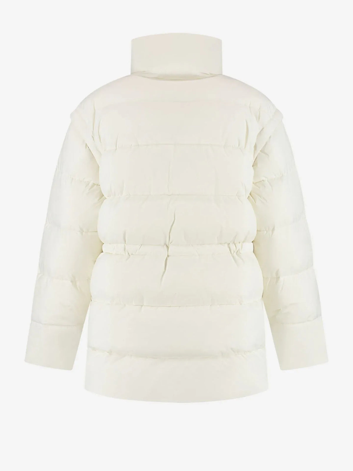 Drew Short Puffer Coat - Wit