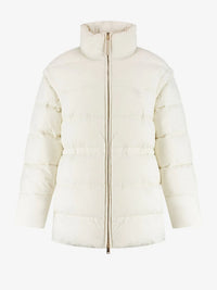 Drew Short Puffer Coat - Wit