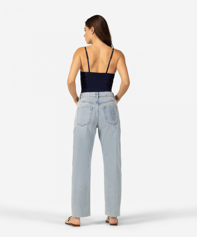 Eden Top - Blauw