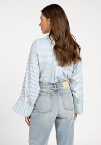 BLOUSE - Blauw