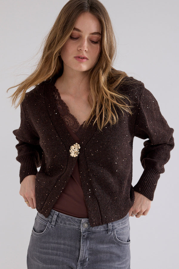 Fancy Button Cardigan