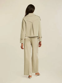 GRACY short trench - Bruin