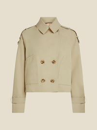 GRACY short trench - Bruin