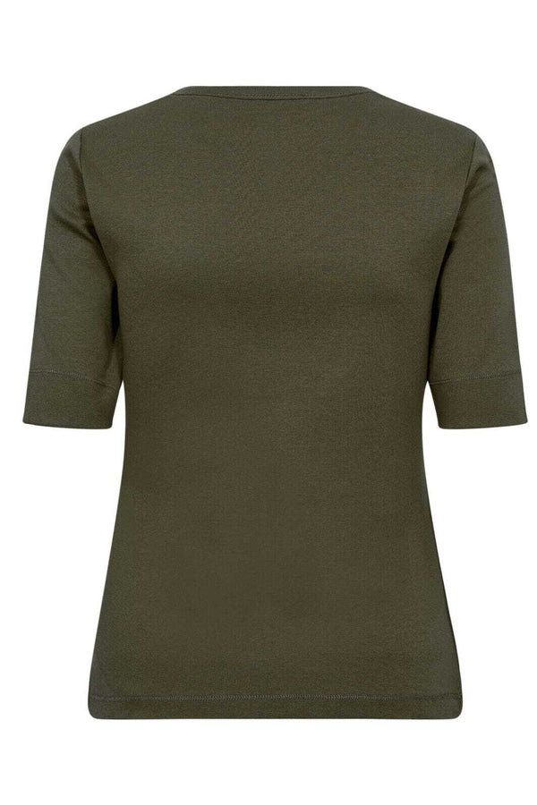 GrannyCC Embroidery SS Tee - Groen