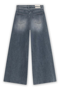 Extra Wide Leg Jeans With Double Cords