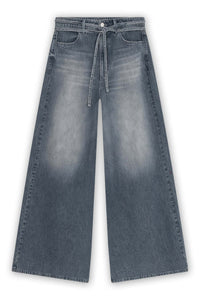 Extra Wide Leg Jeans With Double Cords