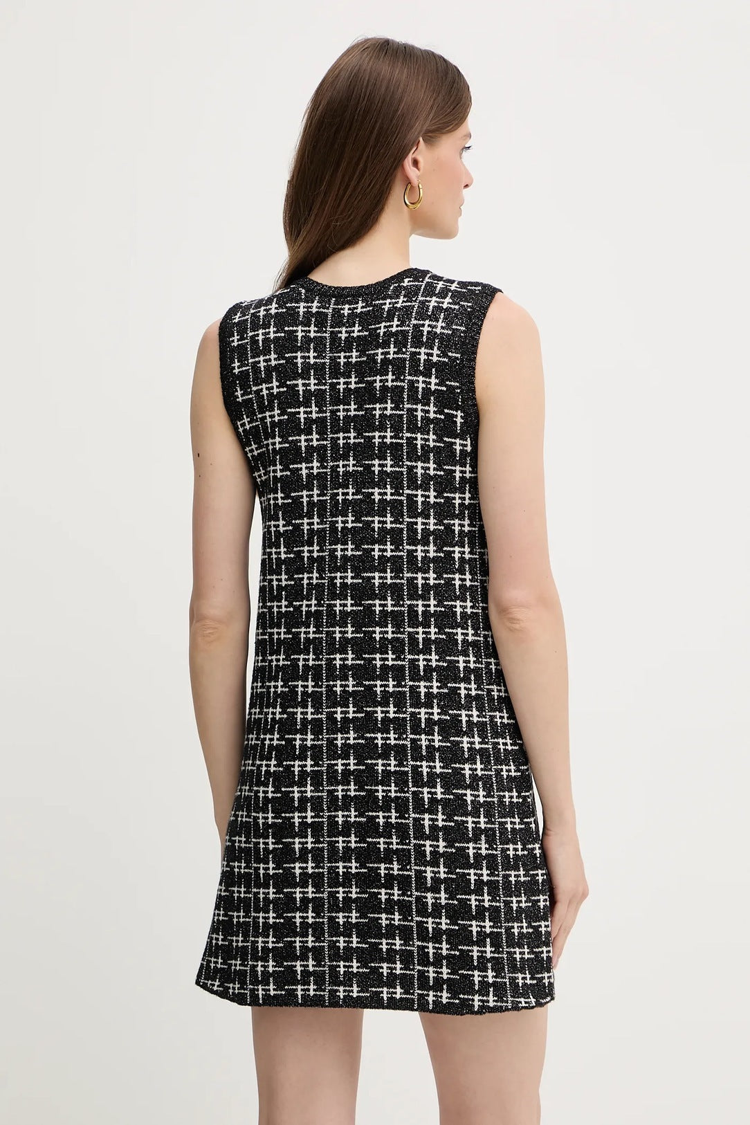 Short dress ismet - Zwart
