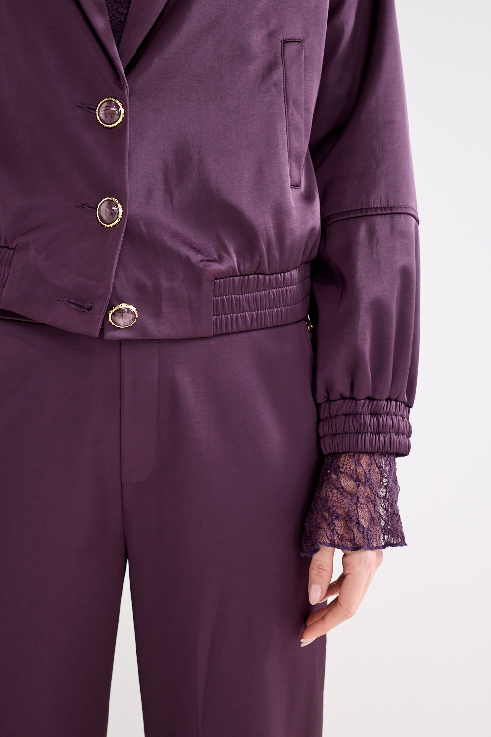 Jacket Bonded Satin