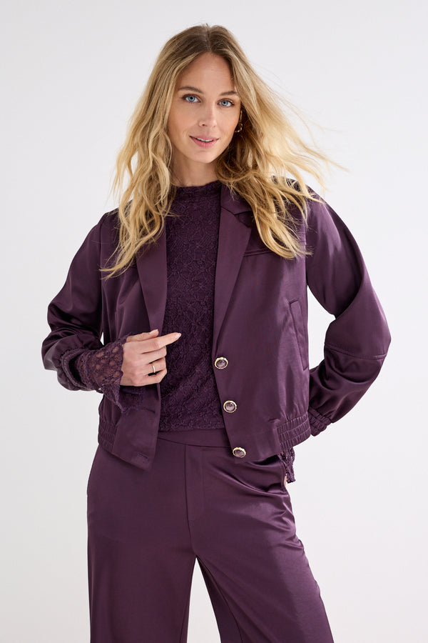 Jacket Bonded Satin