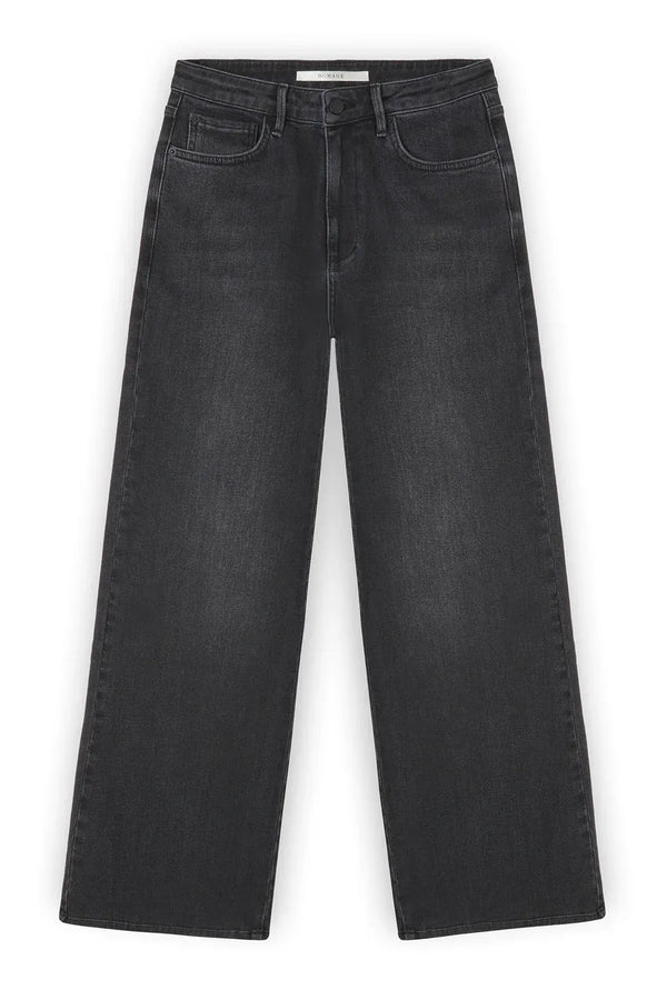 James - Wide Leg Jeans - Zwart