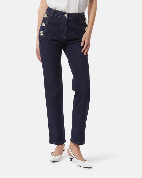 Lungo jeans pantelon - Blauw