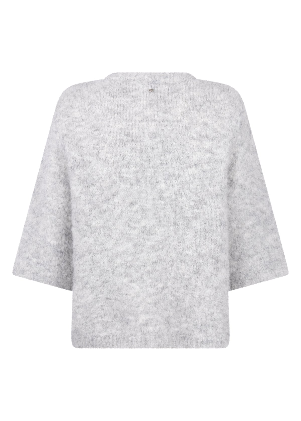 Short-Sleeve Bouclé Jumper