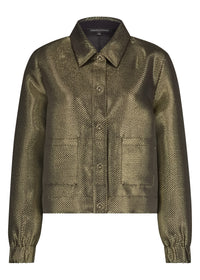 Tailored Lurex Jacket - Goud