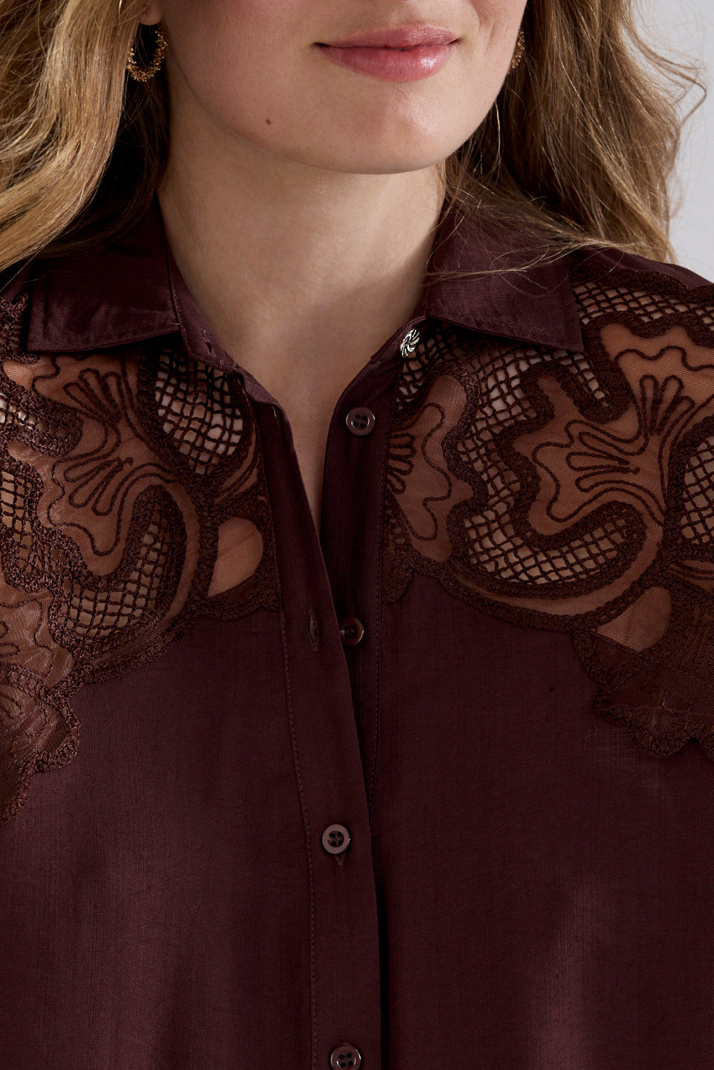 Blouse Lace Details