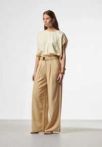 TROUSERS - Zand
