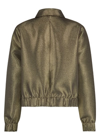 Tailored Lurex Jacket - Goud