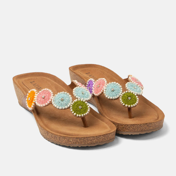 Mare toe slippers - Multi