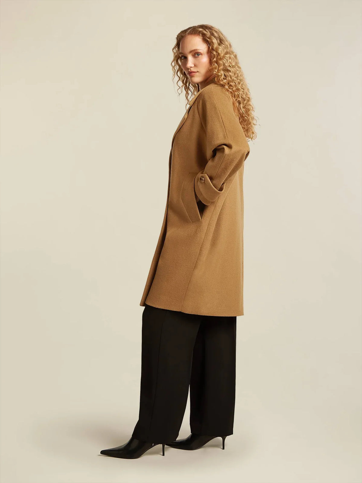 MARIAH coat - Bruin