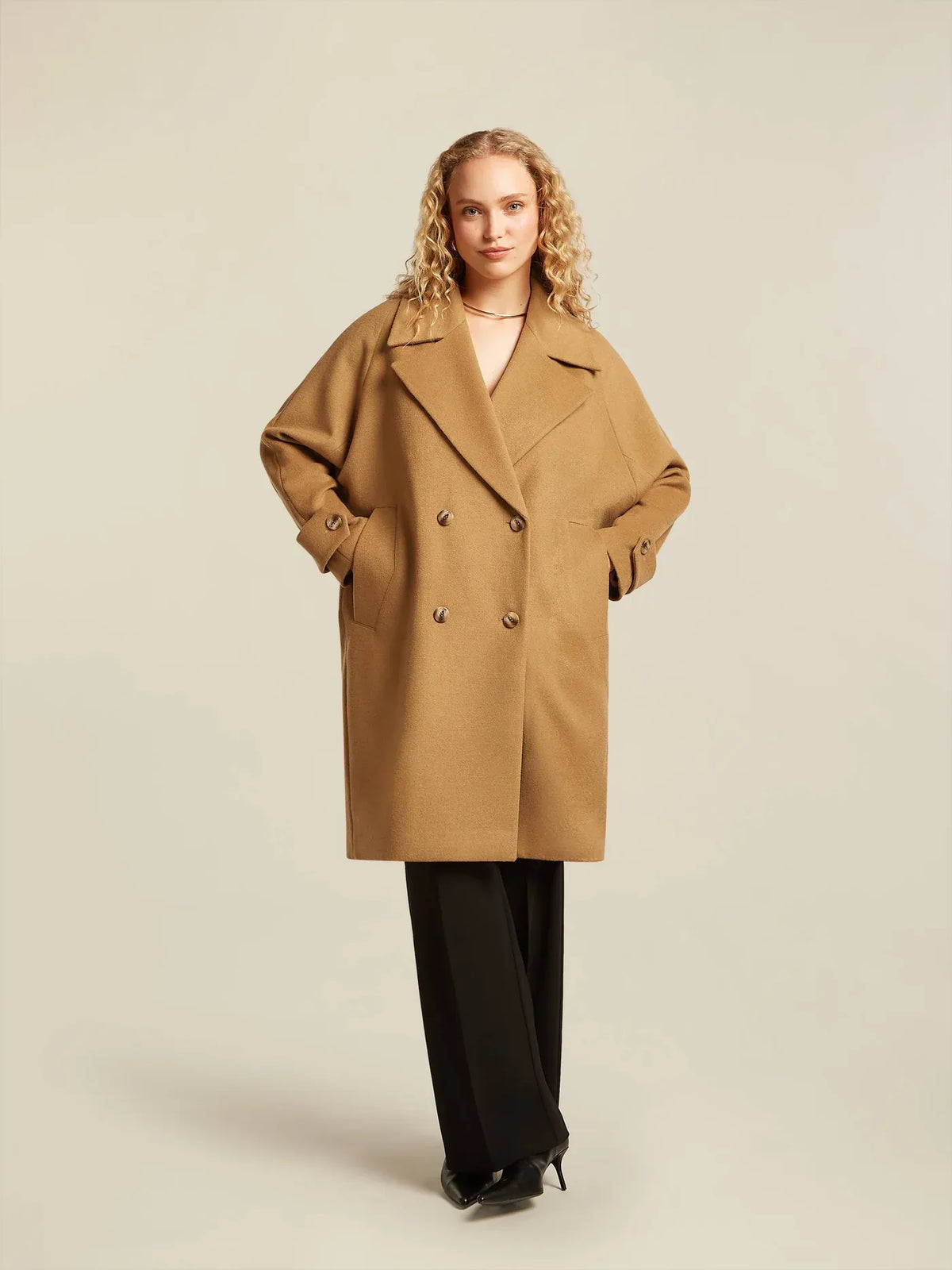 MARIAH coat - Bruin