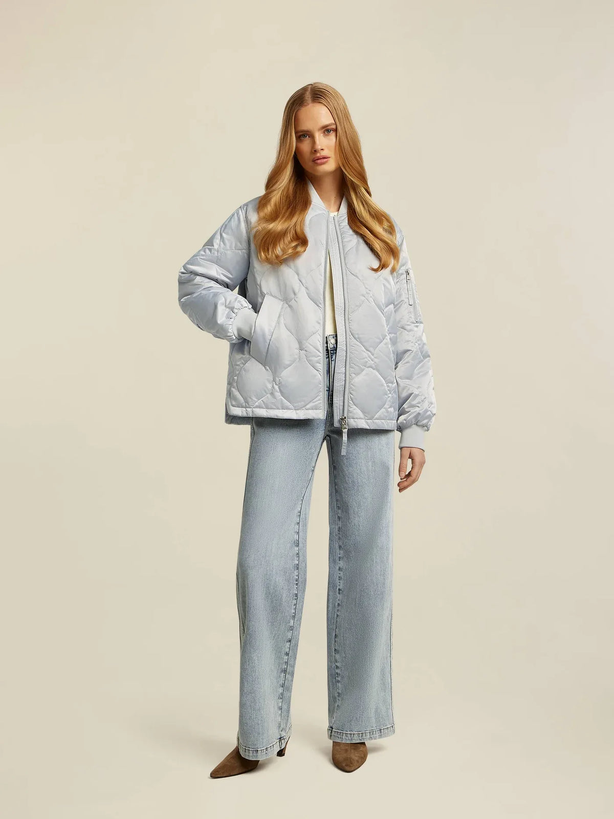 MOONY coat - Zilver