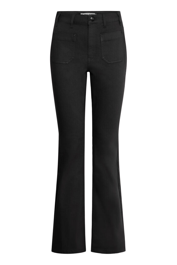 PZNANNA UHW Bootcut Leg - Zwart