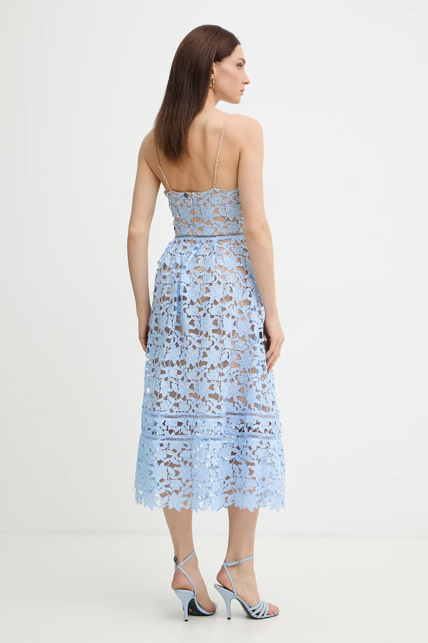 Midi dress Ozan - Blauw