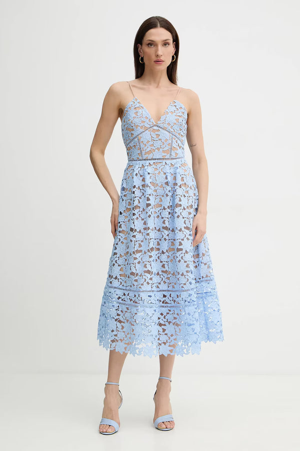 Midi dress Ozan - Blauw