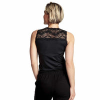 Basic Top Lace - Zwart